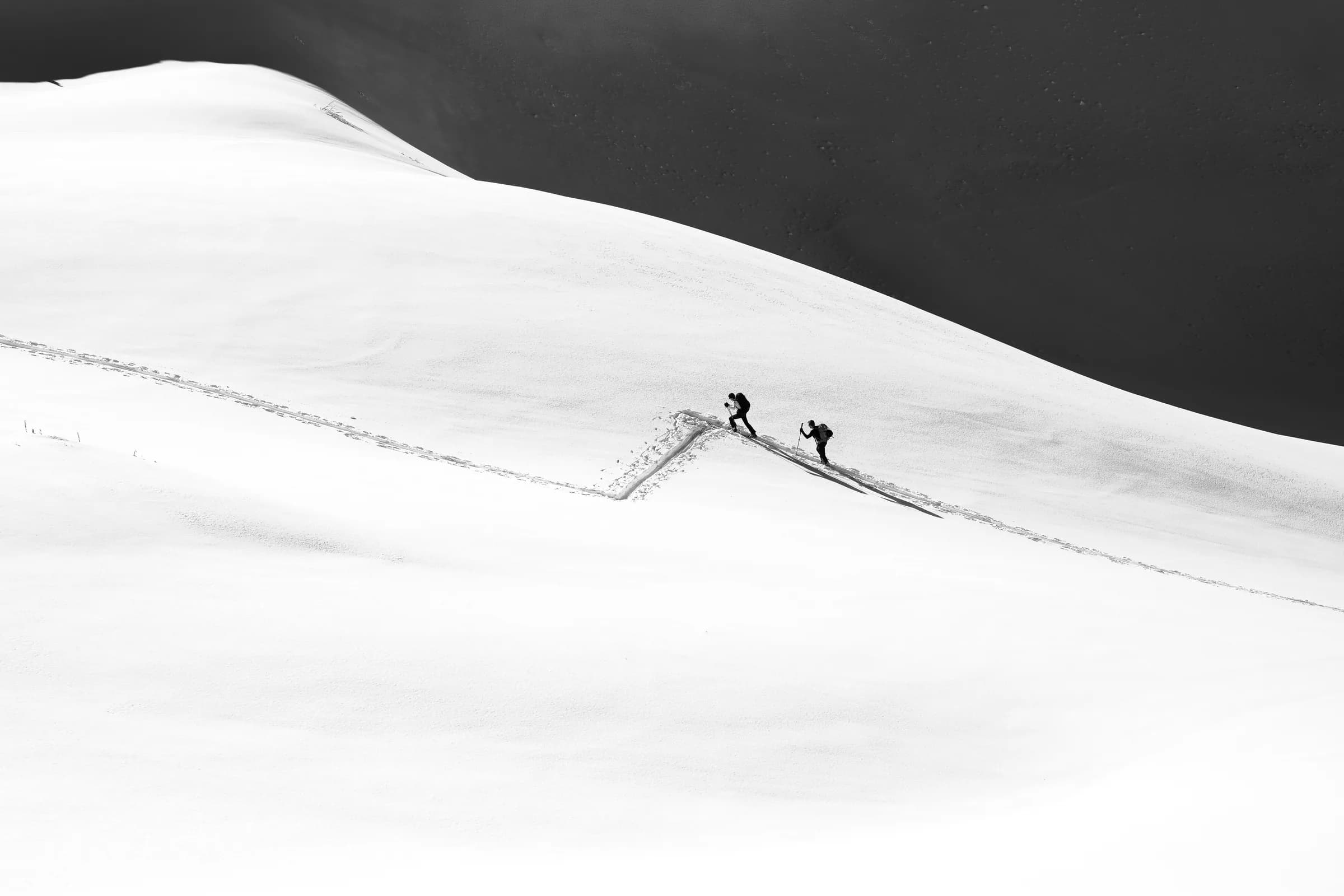 Photographie outdoor en montagne