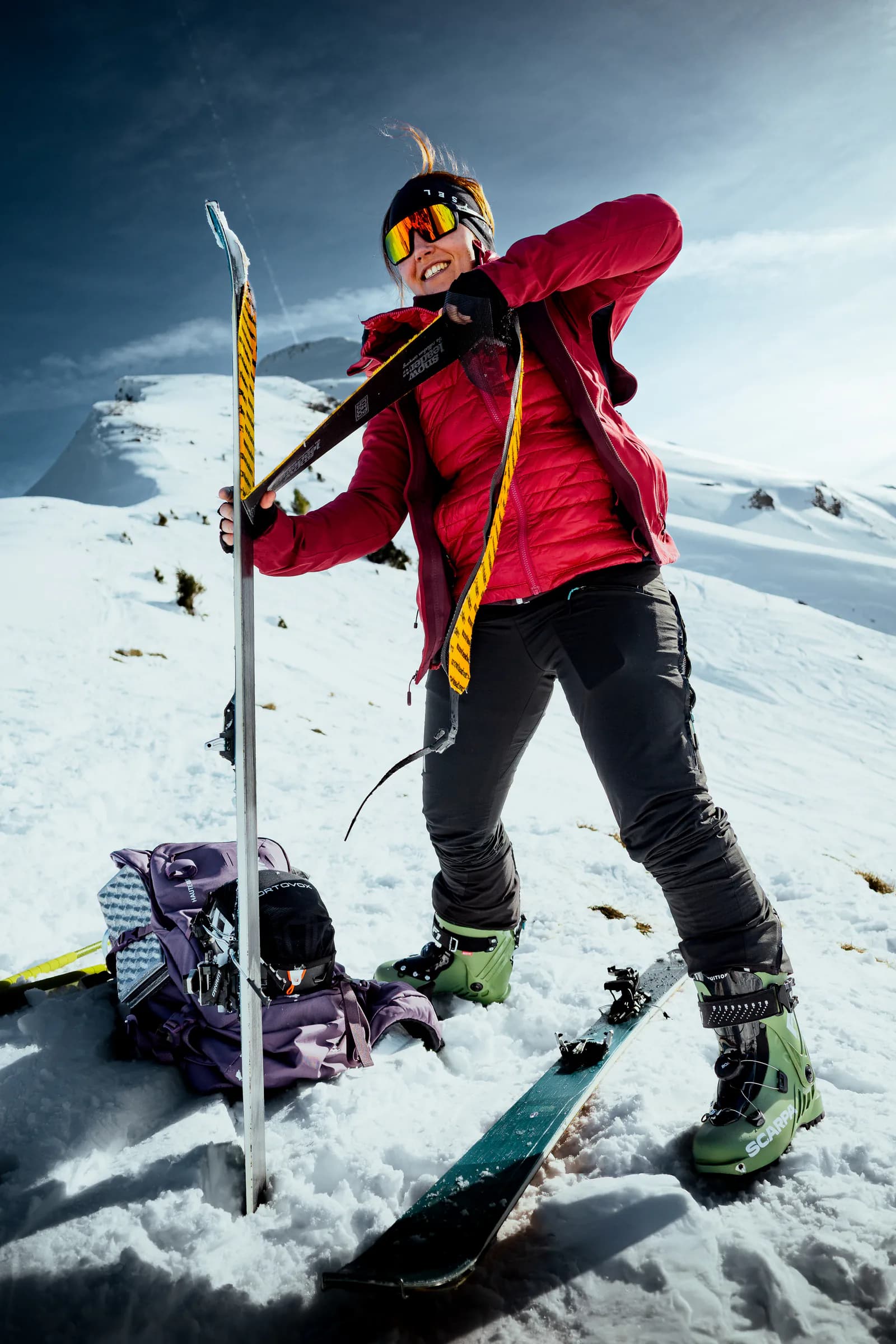 Photographie outdoor en montagne