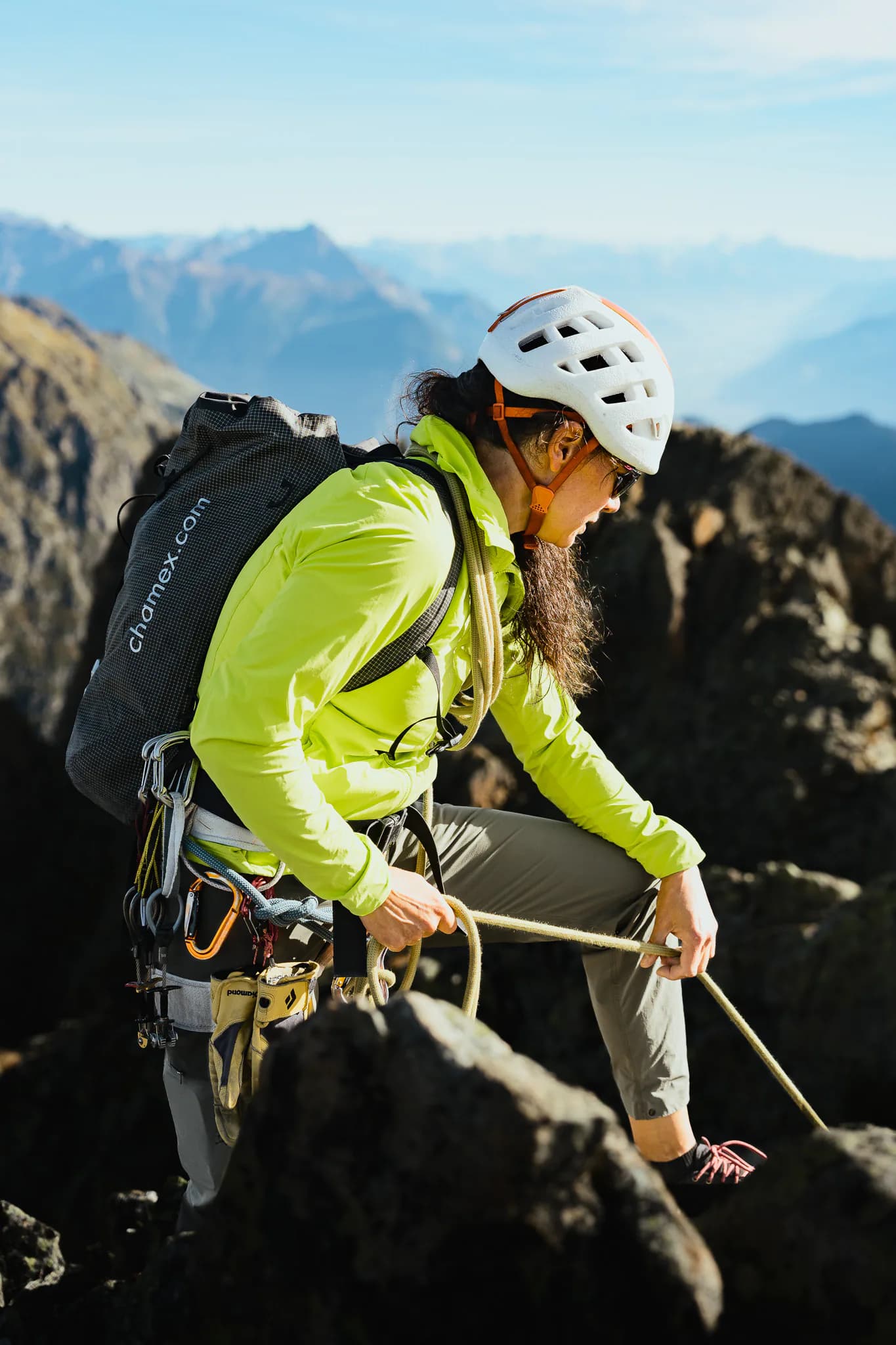 Traversée des Perrons de Vallorcine — Course d'arête